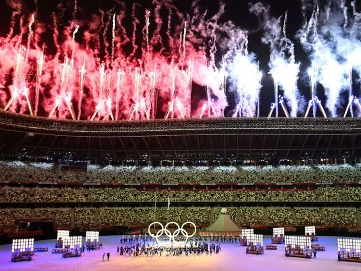Le foto della cerimonia di apertura delle Olimpiadi
