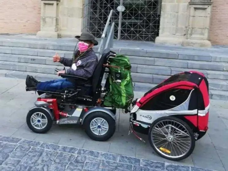 «Io, pellegrino sul Cammino di Santiago con la mia carrozzina»