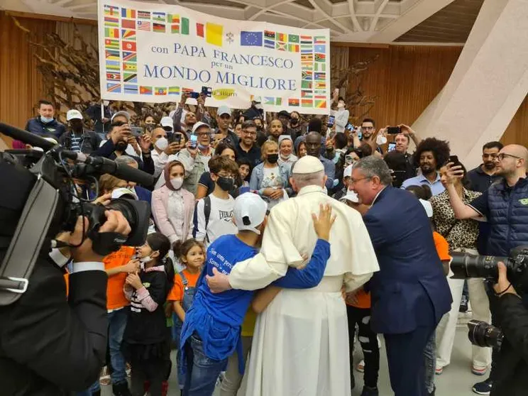 Il Centro Mondo Migliore dal Papa: «Noi, "sfrattati" dalla nostra sede»