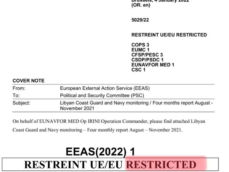 Report "riservato" dei militari conferma: Ue conosce gli abusi in Libia