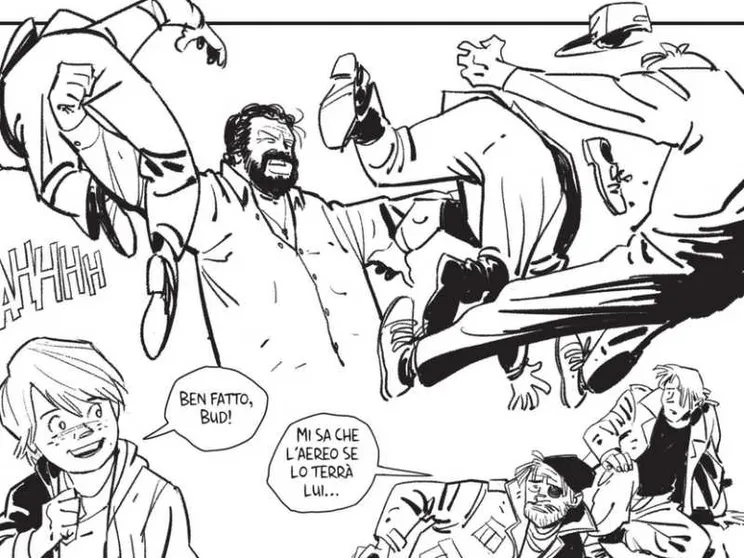 La vita da film di Bud Spencer diventa una graphic novel
