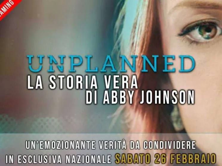 «Unplanned» sulla tv di casa: lo streaming con un biglietto online