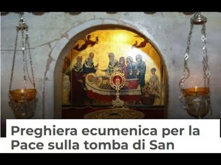 A Bari la preghiera ecumenica per la pace sulla tomba di san Nicola