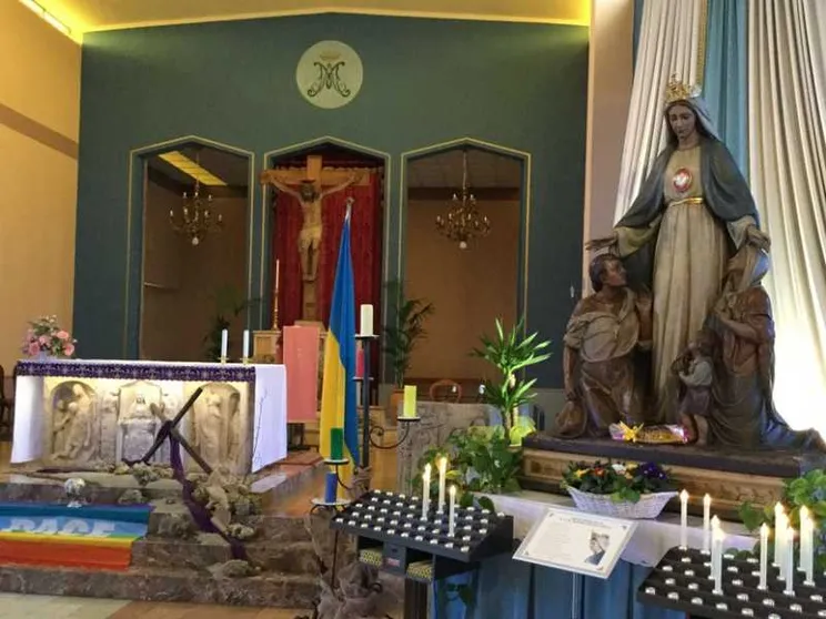 Il santuario per le vittime di guerra diventa una casa per i profughi ucraini