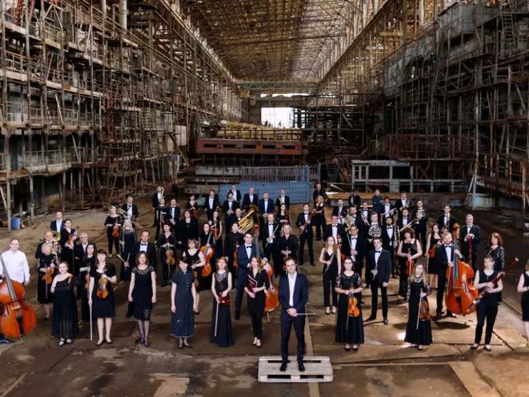 «Io, italiano, sul podio dell’orchestra di Kiev. Fra musica e guerra»