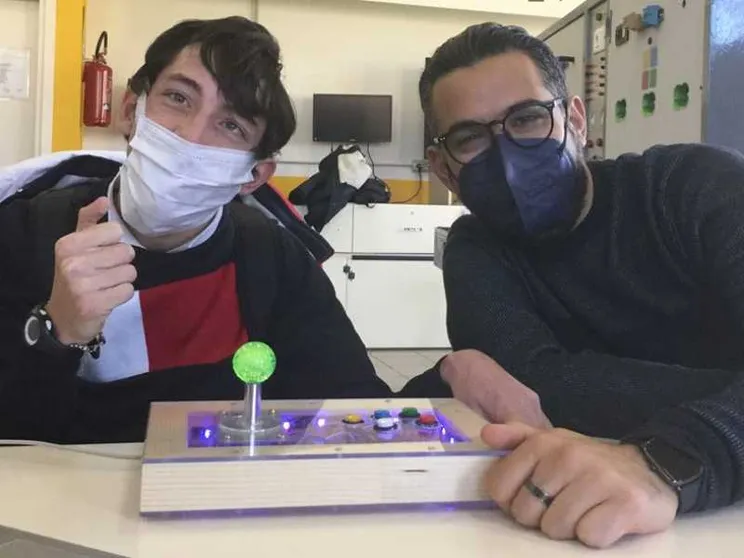 Un mouse (e un prof) speciale per Niccolò