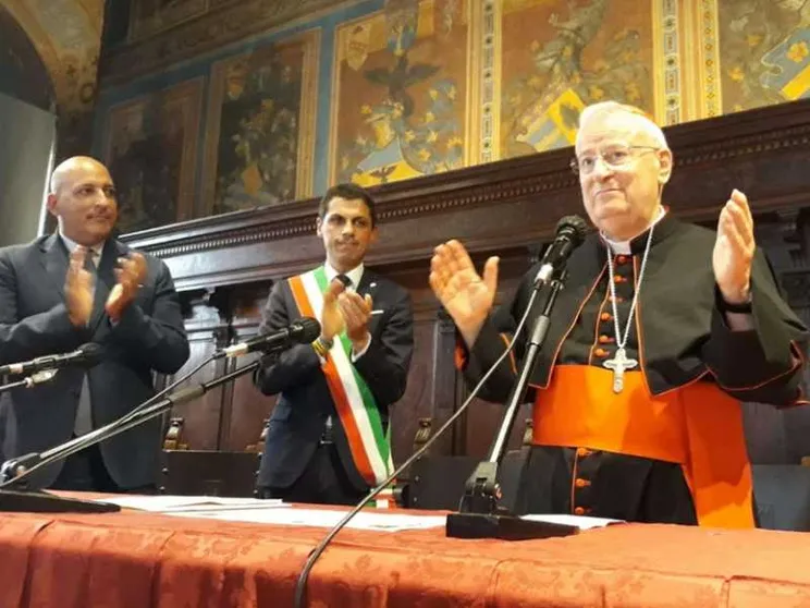 Il cardinale Bassetti cittadino onorario di Perugia: la mia preghiera per tutti