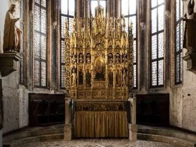 Tornano splendere i polittici di Antonio Vivarini in San Zaccaria