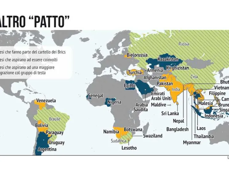 Dal movimento attorno ai Brics una mappa capovolta del potere