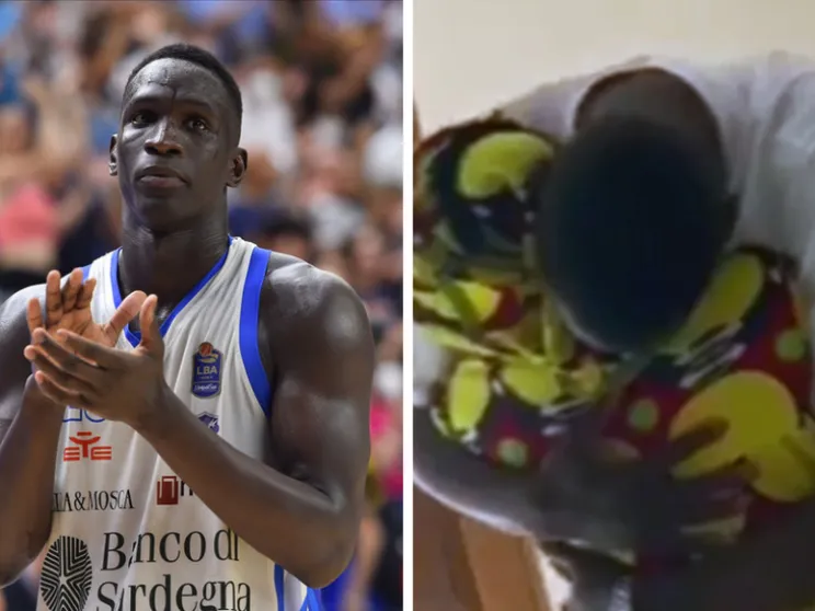Ousmane Diop, stella del basket, che riabbraccia la sua famiglia dopo 9 anni