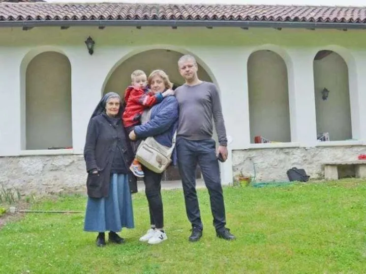 La storia di Serheij che ha trovato rifugio in convento