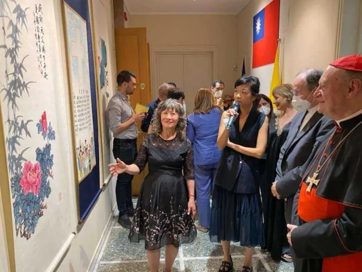 Al via la mostra "Friendly Taiwan meets Fratelli tutti"