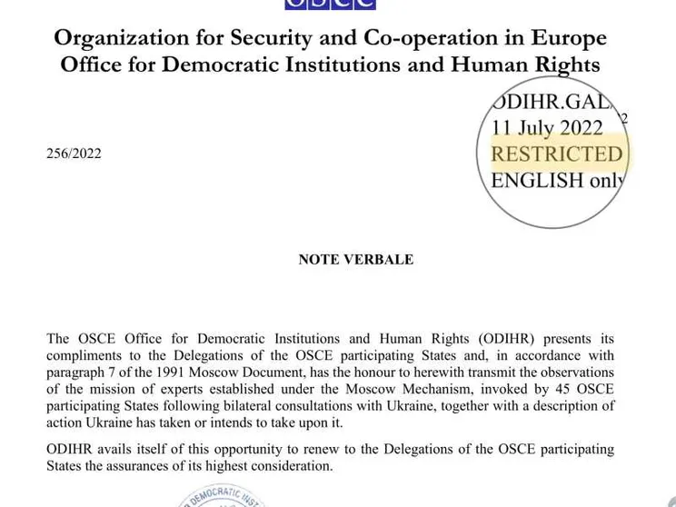 L'Osce: ecco le stanze delle torture nei territori occupati dai russi
