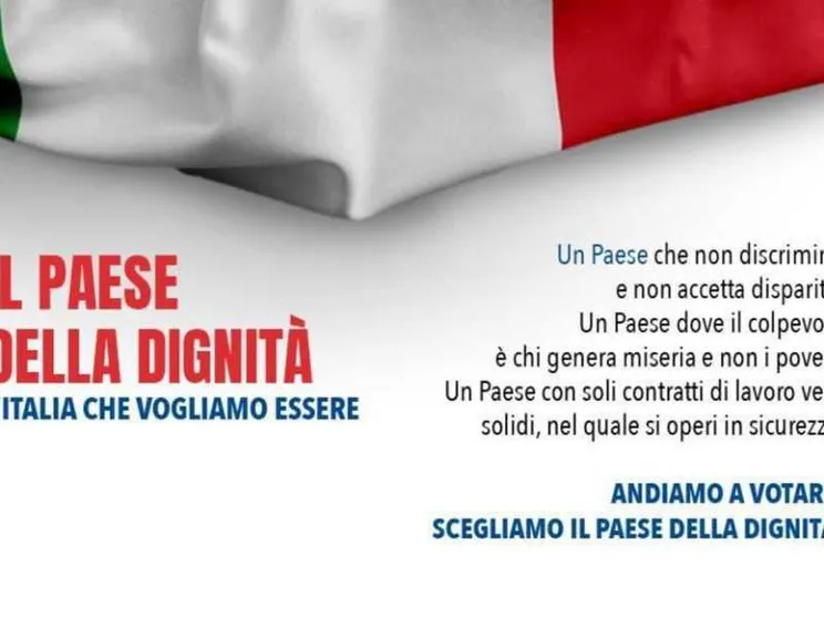 L’appello al voto delle Acli: «L’Italia sia il Paese della dignità»