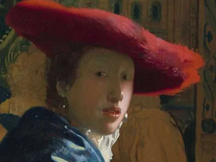 È di Vermeer la "Ragazza con il cappello rosso" di Washington