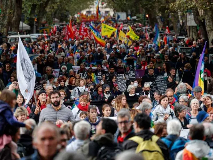 Il popolo della pace: «Siamo in 100mila, ora il cessate il fuoco»