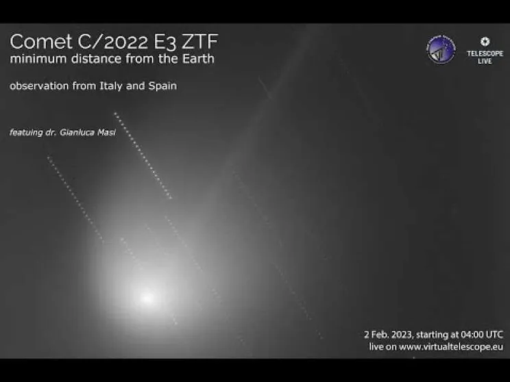 La Cometa di Neanderthal: all'alba del 2 febbraio la massima visibilità