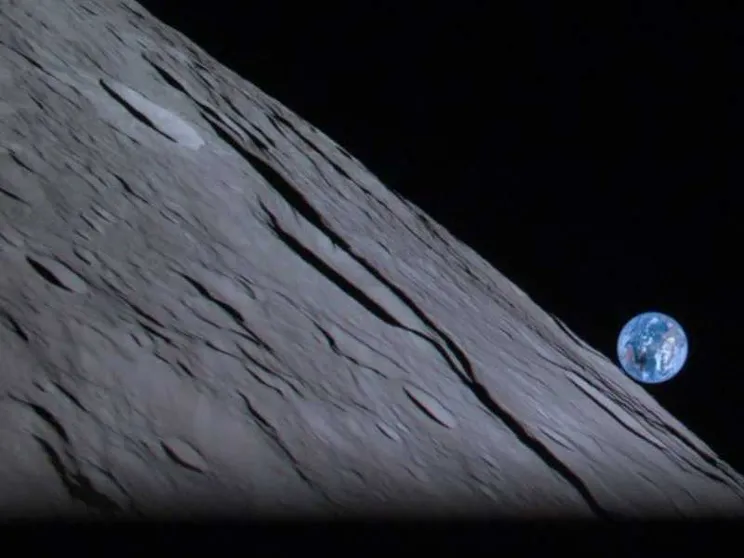 La sonda fallisce l'allunaggio. Ma ci regala una foto memorabile