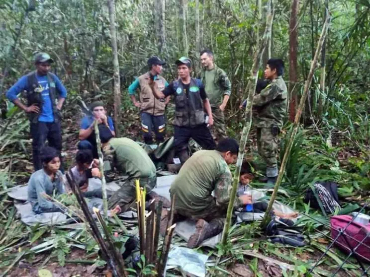 Sopravvissuti 40 giorni nella giungla, 4 fratellini salvati in Colombia