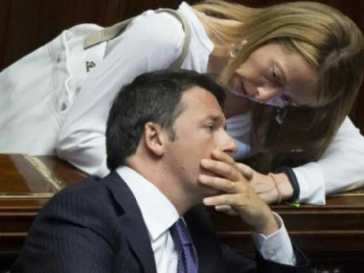 Renzi "chiama" Meloni