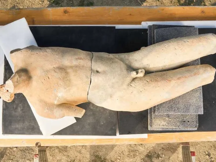 Nuove scoperte a San Casciano: dagli scavi emerge una statua di Apollo