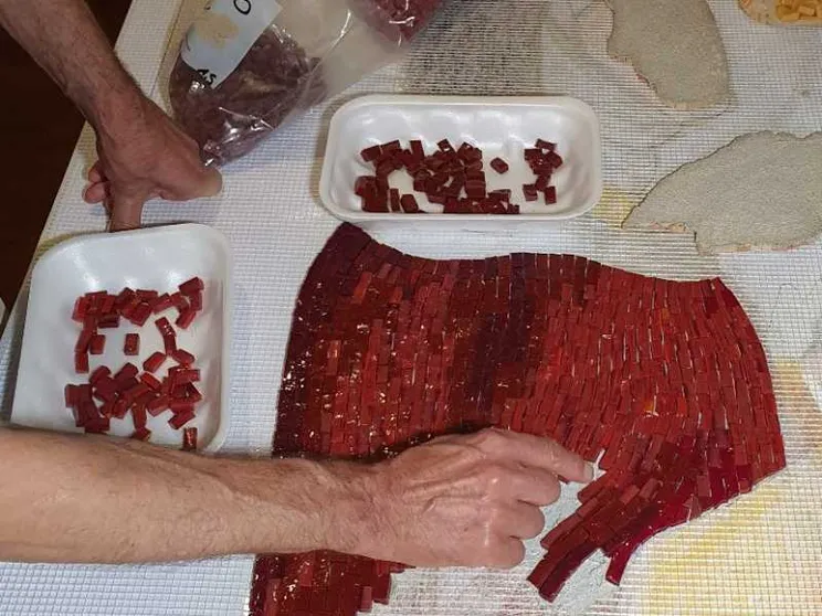 «I miei mosaici in dono al Papa»