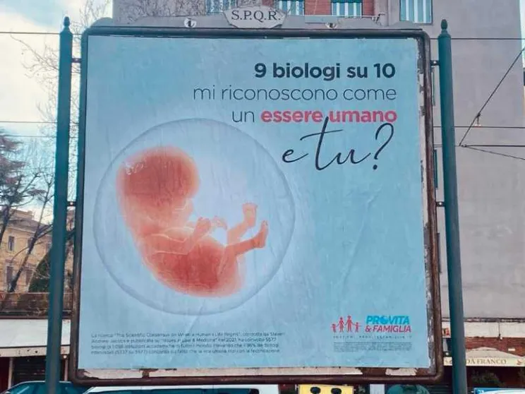 «Diritti al concepito»: un embrione nella campagna di Pro Vita & Famiglia