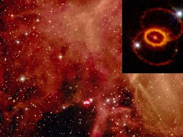 La stella di neutroni nata dalle ceneri di una supernova