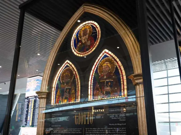 Giotto e Bernini esposti in aeroporto: con quale meta?