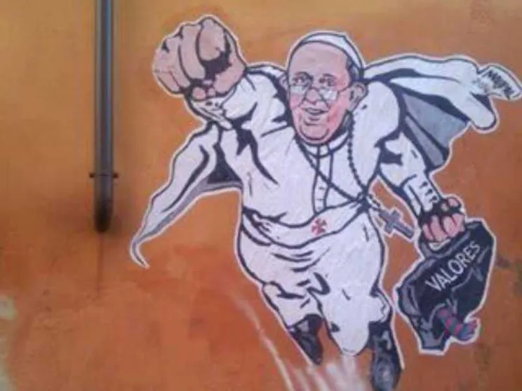Maupal, dal murale del Papa ai disegni di Quaresima
