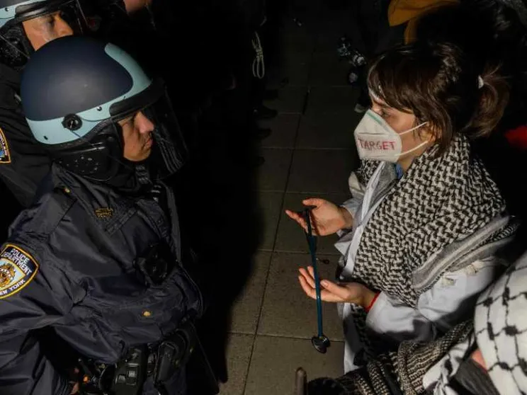 Arresti e proteste. Nelle università Usa dilaga la rivoluzione pacifista