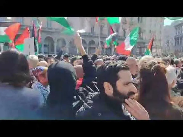 Milano, aggressione alla Brigata ebraica e fischi all'Inno