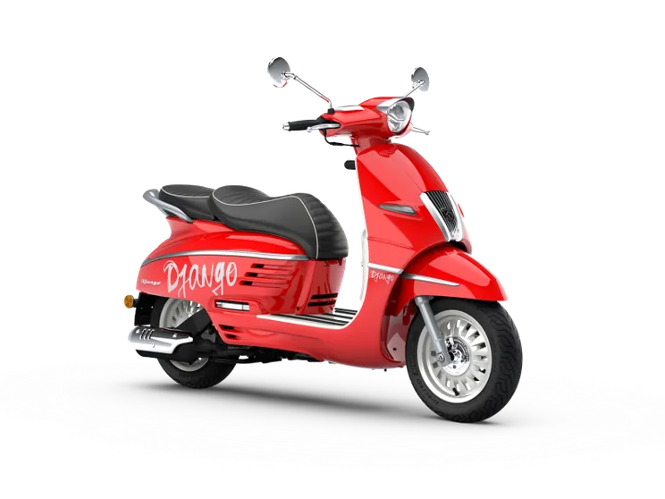 Django, lo scooter neo-retrò ora viaggia nel multiverso