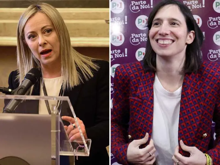 Lavoro, diritti, guerra, Europa: Elly e Giorgia due Italie a confronto