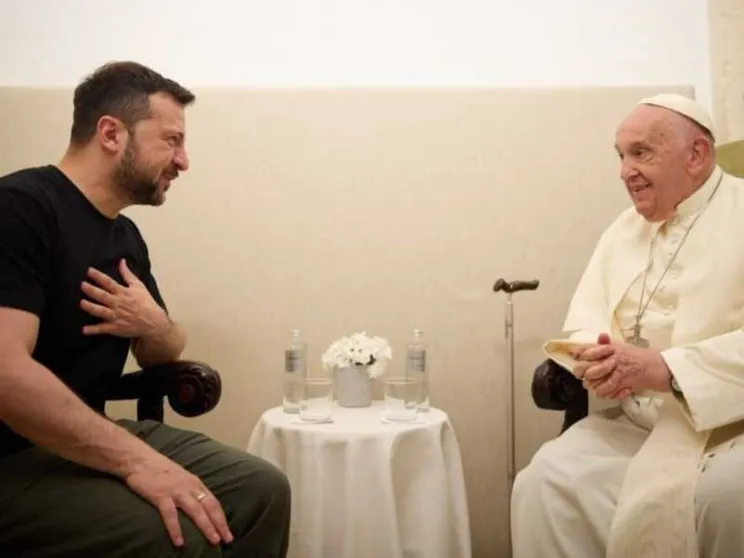 L'incontro più atteso: di cosa hanno parlato il Papa e Zelensky