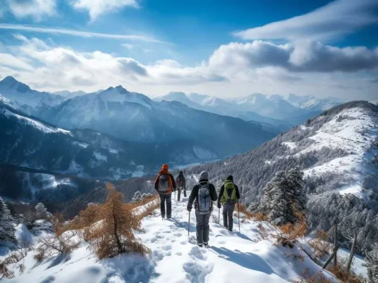 Non si va in montagna con le scarpe da ginnastica