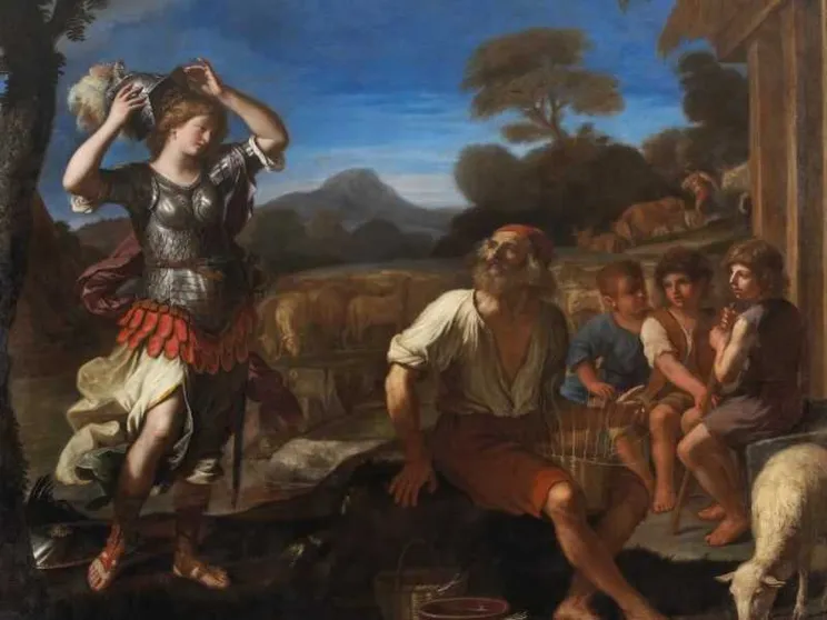 Nella rappresentazione di Erminia in fuga la pittura è anche filosofia