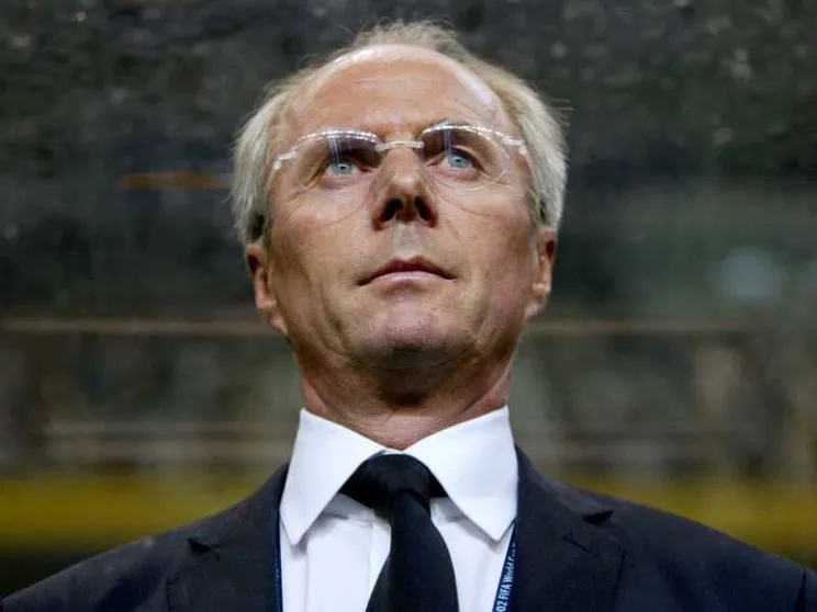 Addio Sven Goran Eriksson, vinse lo scudetto con la Lazio