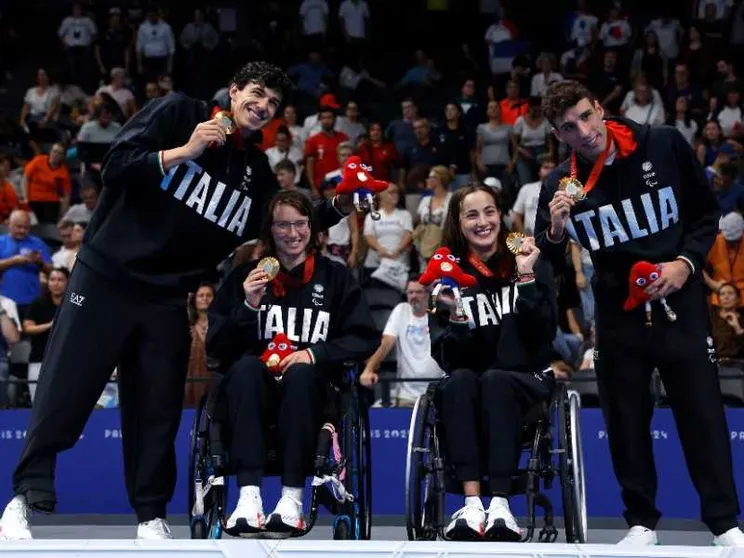 71 medaglie, 24 ori: nuovo record per l'Italia paralimpica