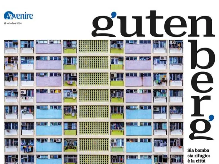 Megalopoli a due volti sul nuovo “Gutenberg” in edicola venerdì 18 ottobre