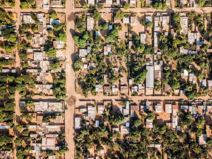 Bomba e rifugio: è la città in Africa