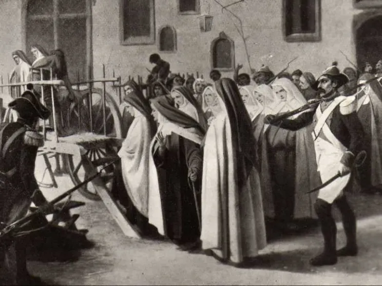 Sante le 16 carmelitane ghigliottinate durante la Rivoluzione Francese
