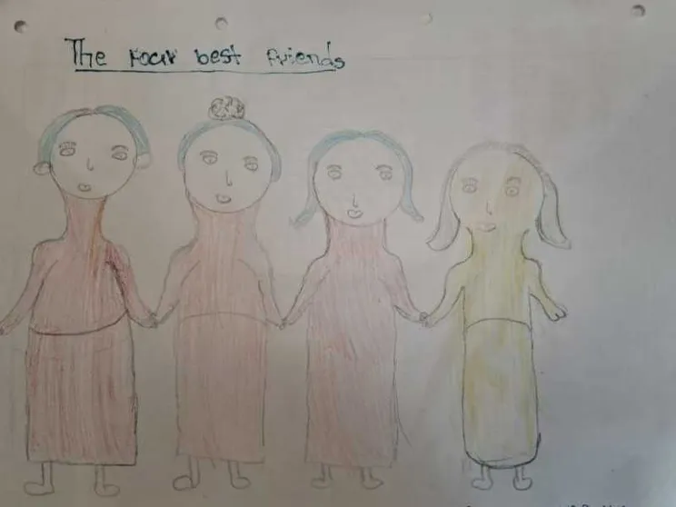 Cosa significa il disegno di Yasmine, la bimba sopravvissuta al naufragio