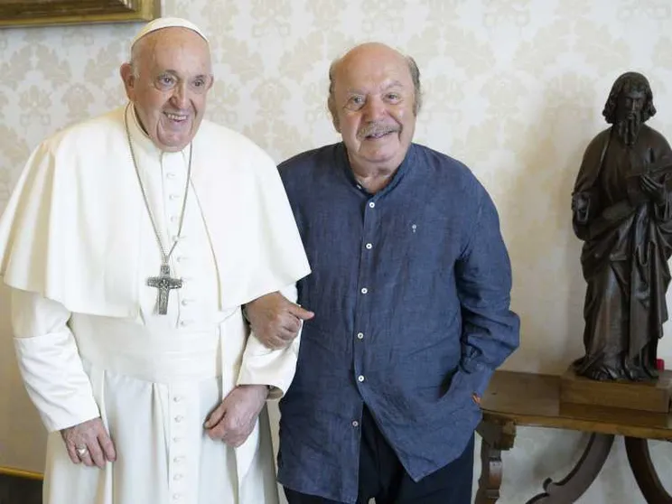 Lino Banfi: «Il mondo aspetta Francesco. Per lui ho pianto in questi giorni»