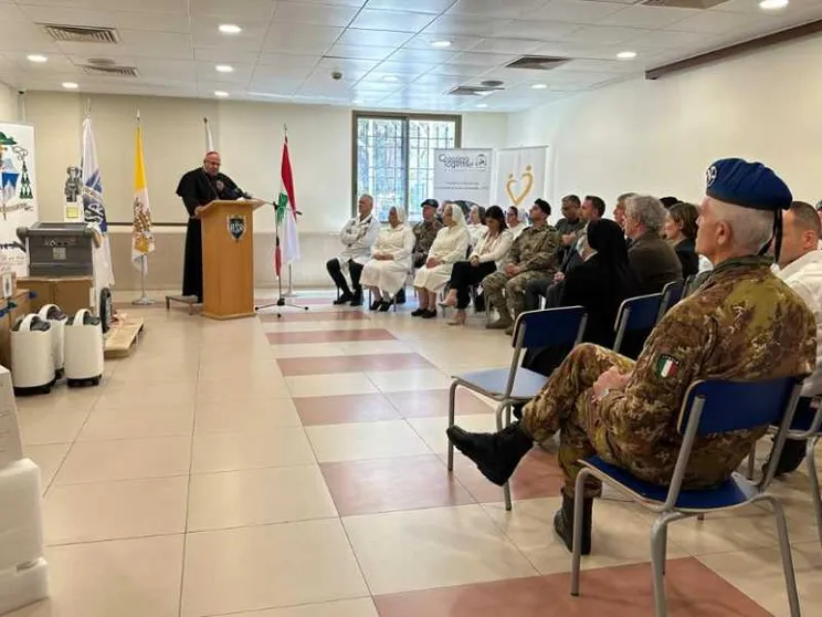 Dall'Italia gli apparecchi salvavita fra le ferite della guerra
