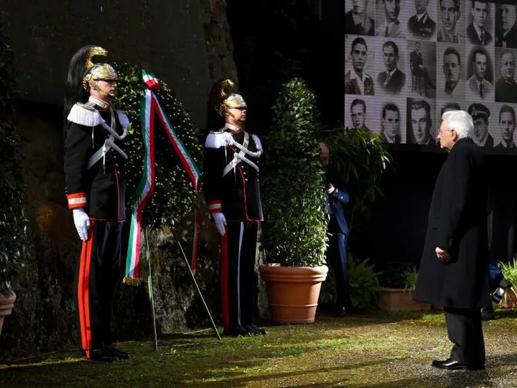 Commemorazione delle Fosse Ardeatine: Mattarella ricorda le 335 vittime