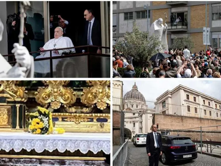 I 38 giorni di degenza del Papa e il filo mai interrotto con Maria
