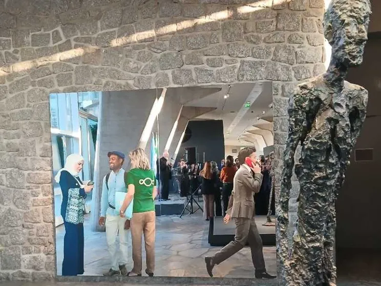 Pistoletto: «Dono all'Unesco la mia arte per la pace»