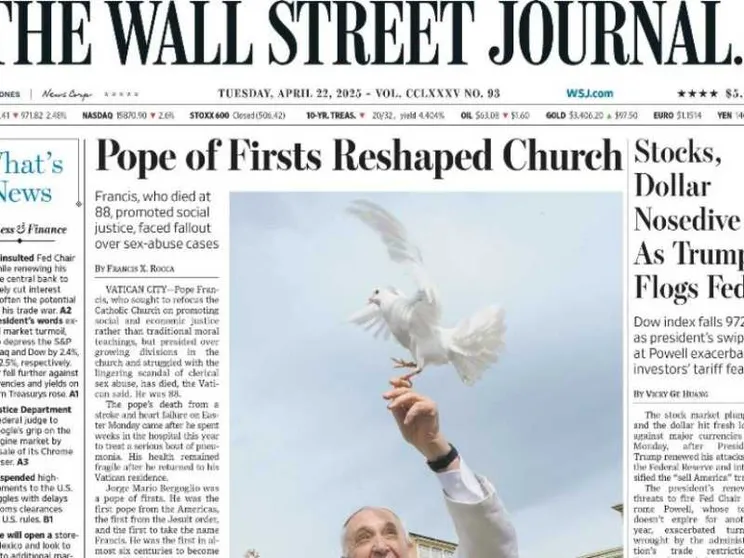 Bergoglio e l'ambiente: perché il Wall Street Journal ha fatto un pasticcio