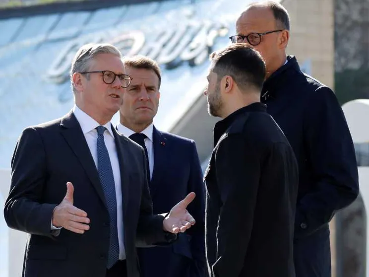 Il summit dei Volenterosi a Kiev: «Subito una tregua tra Russia e Ucraina»
